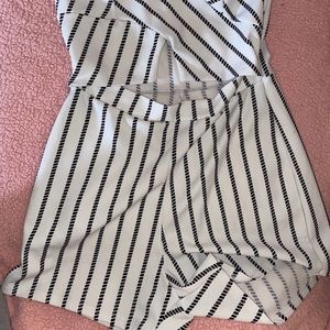 1 piece strapless short romper